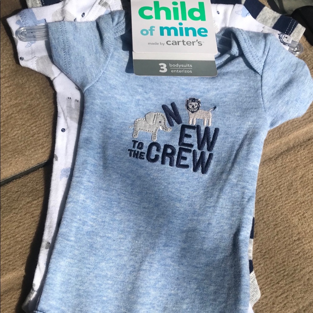➡️ Bundle & Save! 3 Pack Carter’s Preemie Onesies